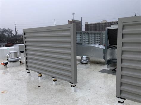 rooftop screens for hvac units